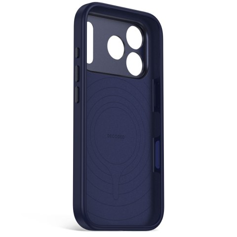 Decoded AntiMicrobial Silicone Backcover - etui do iPhone 18 Pro / 17 Pro kompatybilne z MagSafe (atlantic blue)