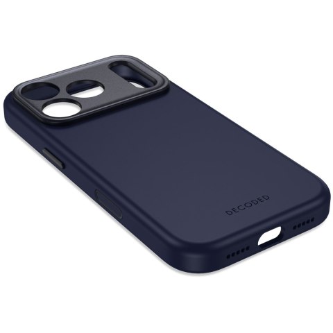Decoded AntiMicrobial Silicone Backcover - etui do iPhone 18 Pro / 17 Pro kompatybilne z MagSafe (atlantic blue)