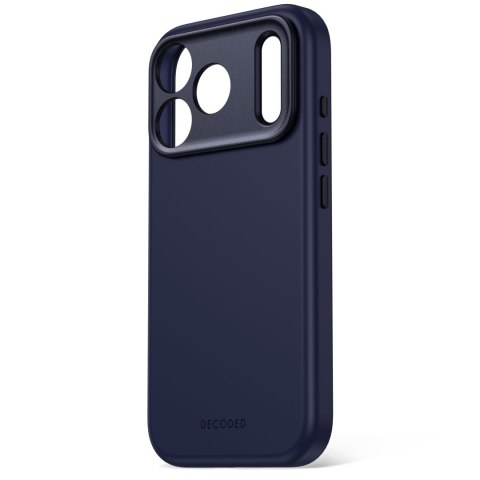 Decoded AntiMicrobial Silicone Backcover - etui do iPhone 18 Pro / 17 Pro kompatybilne z MagSafe (atlantic blue)