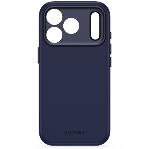 Decoded AntiMicrobial Silicone Backcover - etui do iPhone 18 Pro / 17 Pro kompatybilne z MagSafe (atlantic blue)