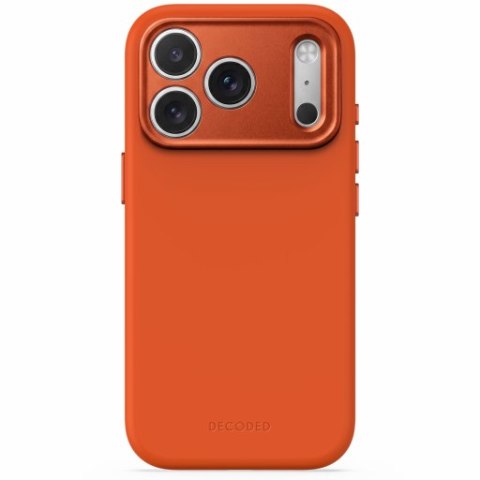 Decoded AntiMicrobial Silicone Backcover - etui do iPhone 18 Pro / 17 Pro kompatybilne z MagSafe (terracotta)