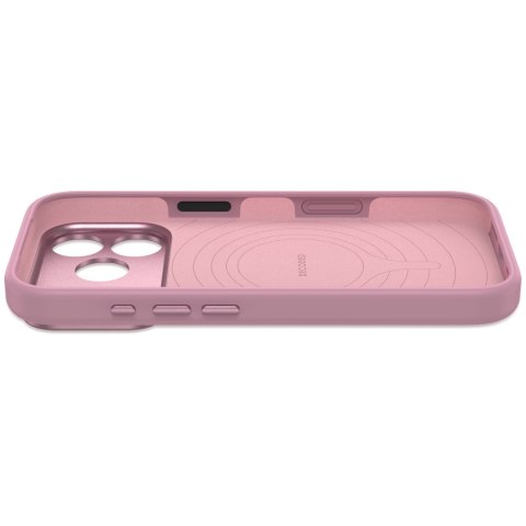 Decoded AntiMicrobial Silicone Backcover - etui do iPhone 18 Pro Max / 17 Pro Max kompatybilne z MagSafe (rose quartz )