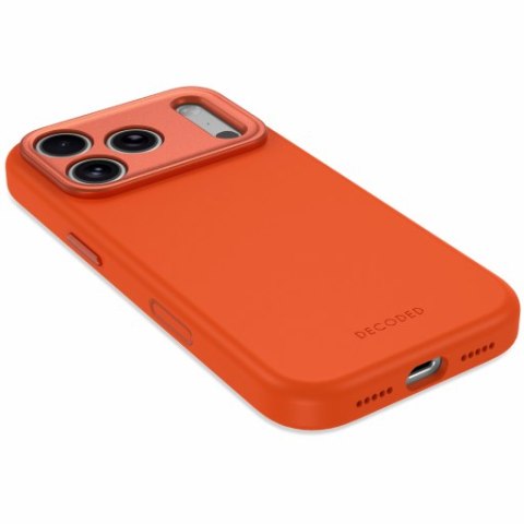 Decoded AntiMicrobial Silicone Backcover - etui do iPhone 18 Pro Max / 17 Pro Max kompatybilne z MagSafe (terracotta)
