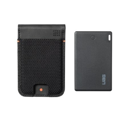 UAG Metropolis Wallet - portfel z podstawką w zestawie z kartą lokalizującą (Apple Find My i Google Find Hub), kompatybilny z Ma