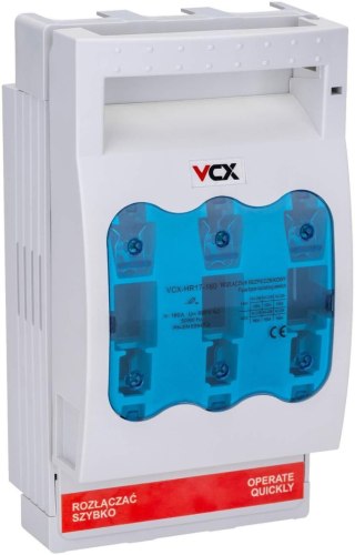 Rozłącznik bezpiecznikowy VCX-HR17-160 3P 160A NH00