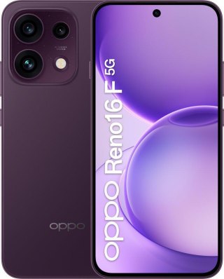 Smartfon OPPO Reno16 F 5G 8/256GB Ciemnofioletowy (Purple Black)