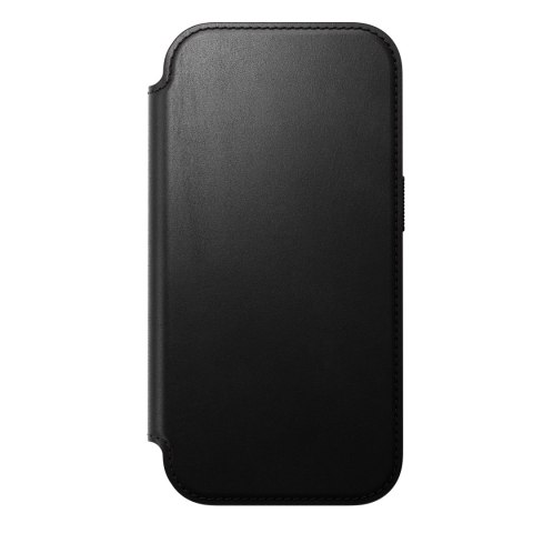 NOMAD Modern Leather Folio - etui do iPhone 18 Pro / 17 Pro kompatybilne z MagSafe, skóra Camino (black)