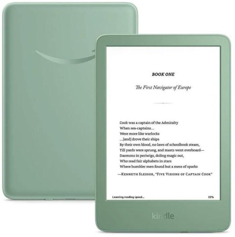 Czytnik e-book Amazon Kindle 16GB 2024 Matcha, bez reklam