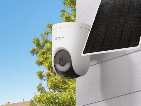 Kamera IP Ezviz HB8 Lite Kit bateryjna PT Wi-Fi 4MP z panelem słonecznym 5W