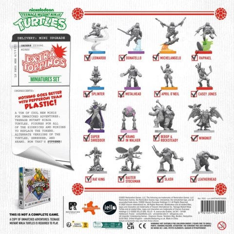 GRA UNMATCHED: TMNT EXTRA TOPPINGS - dodatek - OGRY GAMES
