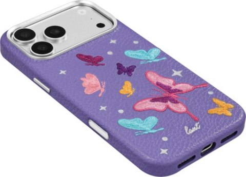 Laut Twine Edge - etui do iPhone 18 Pro Max / 17 Pro Max kompatybilne z MagSafe (lilac butterfly)
