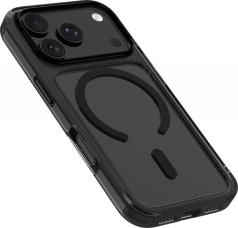 Laut Crystal Fluro - etui do iPhone 18 Pro Max / 17 Pro Max kompatybilne z MagSafe (black crystal)