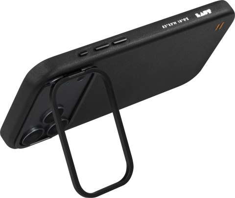Laut Lux Edge - etui do iPhone 18 Pro / 17 Pro kompatybilne z MagSafe (carbon black)