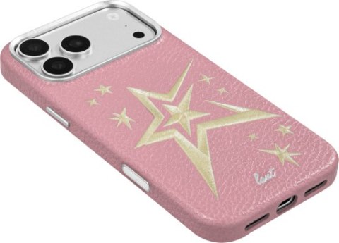 Laut Twine Edge - etui do iPhone 18 Pro Max / 17 Pro Max kompatybilne z MagSafe (pink crush star)