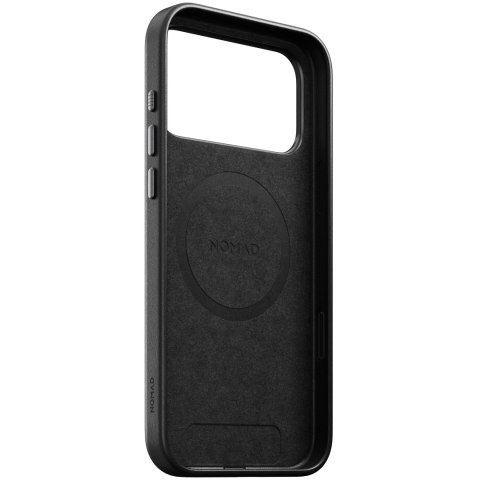 NOMAD Traditional Leather Case - etui do iPhone 18 Pro Max / 17 Pro Max kompatybilne z MagSafe, skóra Camino (black)