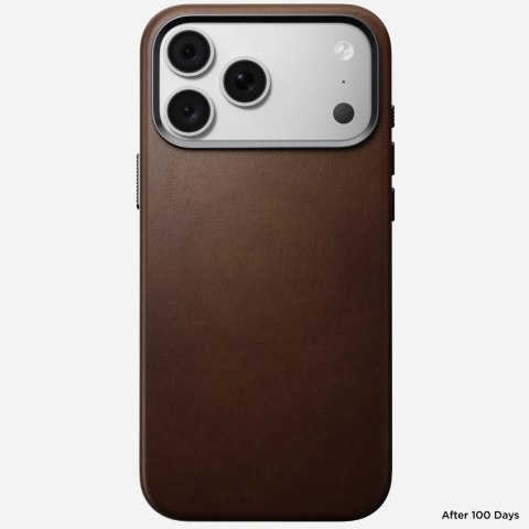 NOMAD Traditional Leather Case - etui do iPhone 18 Pro Max / 17 Pro Max kompatybilne z MagSafe, skóra Camino (brown)