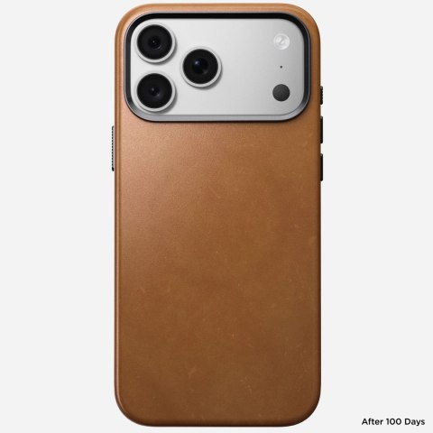 NOMAD Traditional Leather Case - etui do iPhone 18 Pro Max / 17 Pro Max kompatybilne z MagSafe, skóra Camino (english tan-c)