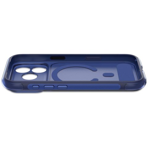 Decoded AntiMicrobial Hybrid Stand Backcover - etui z podstawką do iPhone 18 Pro / 17 Pro kompatybilne z MagSafe (atlantic blue)