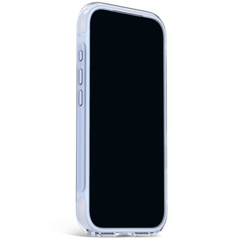 Decoded AntiMicrobial Hybrid Stand Backcover - etui z podstawką do iPhone 18 Pro / 17 Pro kompatybilne z MagSafe (clear navy)