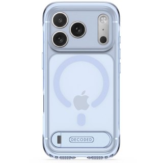 Decoded AntiMicrobial Hybrid Stand Backcover - etui z podstawką do iPhone 18 Pro Max / 17 Pro Max kompatybilne z MagSafe (clear 