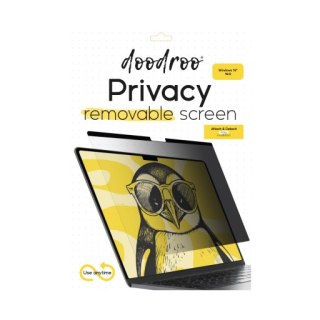 Doodroo - folia prywatyzująca do laptopa Windows 15.6" 16:9