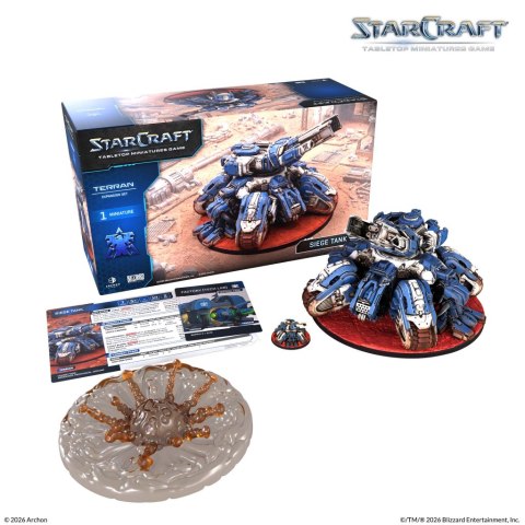 GRA STARCRAFT: SIEGE TANK - TERRAN - EXPANSION SET (EN) -dodatek - W2 ARCHON