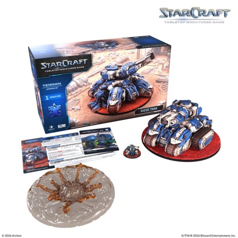 GRA STARCRAFT: SIEGE TANK - TERRAN - EXPANSION SET (EN) -dodatek - W2 ARCHON