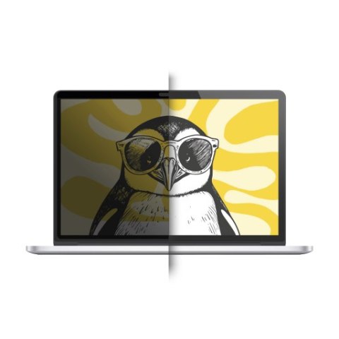 Doodroo - magnetyczna folia prywatyzująca do Macbook Air 13.6 M5 (2026) / Macbook Air 13.6" M3 (2024) / MacBook Air 13.6" M2 (20