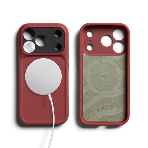 Bellroy Venture Case - etui do iPhone 18 Pro / 17 Pro kompatybilne z MagSafe oraz smycz na nadgarstek do telefonu (canyon)