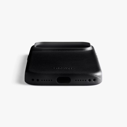 Bellroy Leather Case - etui do iPhone 18 Pro Max / 17 Pro Max kompatybilne z MagSafe (black)