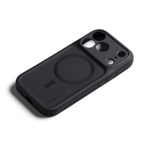 Bellroy Venture Case - etui do iPhone 18 Pro / 17 Pro kompatybilne z MagSafe oraz smycz na nadgarstek do telefonu (shadow)