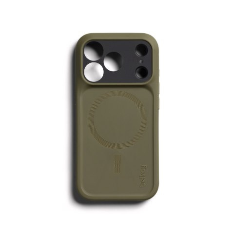 Bellroy Venture Case - etui do iPhone 18 Pro / 17 Pro kompatybilne z MagSafe oraz smycz na nadgarstek do telefonu (woodlands)
