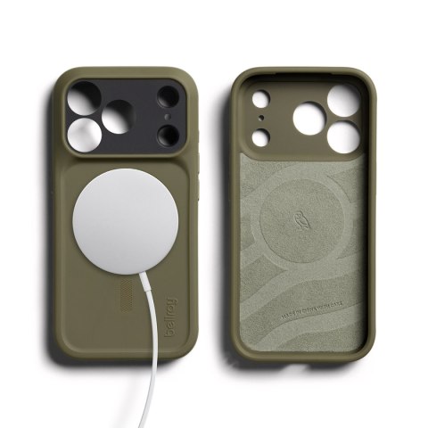 Bellroy Venture Case - etui do iPhone 18 Pro Max / 17 Pro Max kompatybilne z MagSafe oraz smycz na nadgarstek do telefonu (woodl