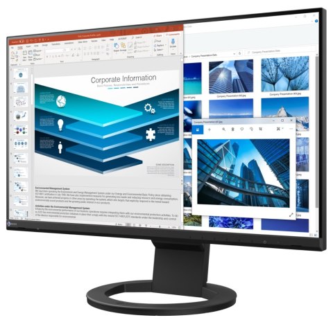 EIZO FlexScan EV2480-BK - monitor 23,8", 1920 x 1080, FullHD, 16:9, (czarny)