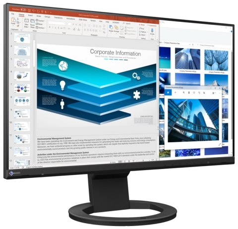 EIZO FlexScan EV2480-BK - monitor 23,8", 1920 x 1080, FullHD, 16:9, (czarny)
