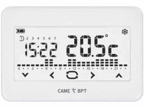 Termostat CAME TH/550 WH [BAT/BIAŁY/1RL/NT] 845AA-0010