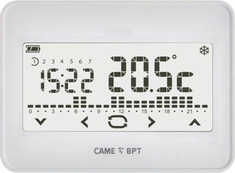 Termostat CAME TH/550 WH [BAT/BIAŁY/1RL/NT] 845AA-0010