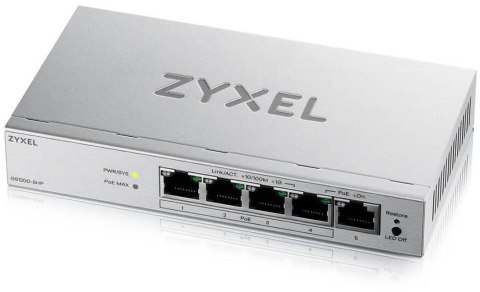 Switch Zyxel GS1200-5HP v3 5xGbE PoE+ Web