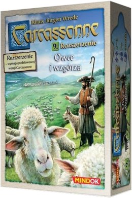 GRA PLANSZOWA CARCASSONNE 2ed - OWCE I WZGÓRZA - dodatek nr9 BARD