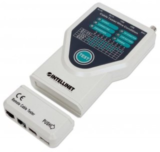 Intellinet Tester okablowania 5-W-1 RJ11/RJ45/USB/1394/BNC