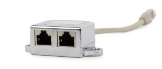 Gembird Adapter rozdzielacz LAN RJ-45/2XRJ-45 FTP