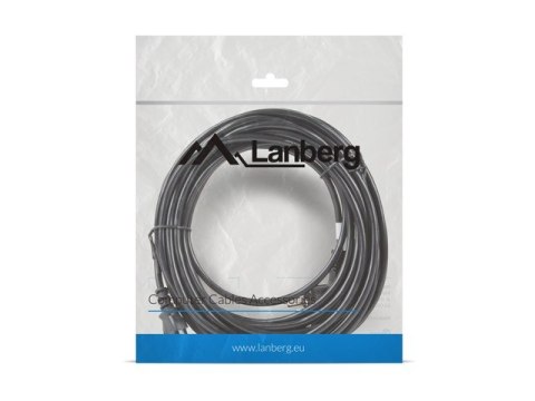 Lanberg Kabel zasilający CEE 7/7 - IEC 320 C13 VDE 10M czarny