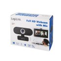 LogiLink Kamera internetowa FULL HD z mikrofonem