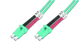 Digitus Patch cord światłowodowy FO LC-LC MM 50/125 OM3 duplex LSOH 2m