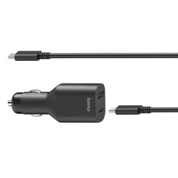 Hama Zasilacz samochodowy USB-C do notebooka 5-20V/70W