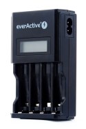 EverActive Ładowarka procesorowa NC-450 BLACK EDITION do akumulatorów AA/AAA