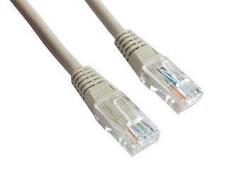 Gembird Patch cord kat.5e osłonka zalewana 10M szary