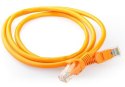 Gembird Patch cord kategoria 5e osłonka zalewana 0.5m pomarańczowy