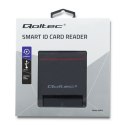 Qoltec Inteligentny czytnik chipowych kart ID | USB2.0 | Plug&play