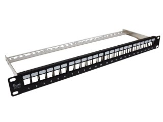 ALANTEC Patch panel pusty 24 porty 1U modularny